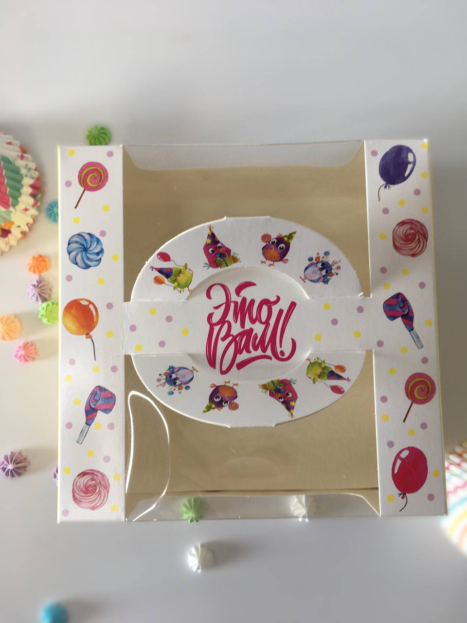 Упаковка под бенто-торт "Мой птенчик" — изображение 3